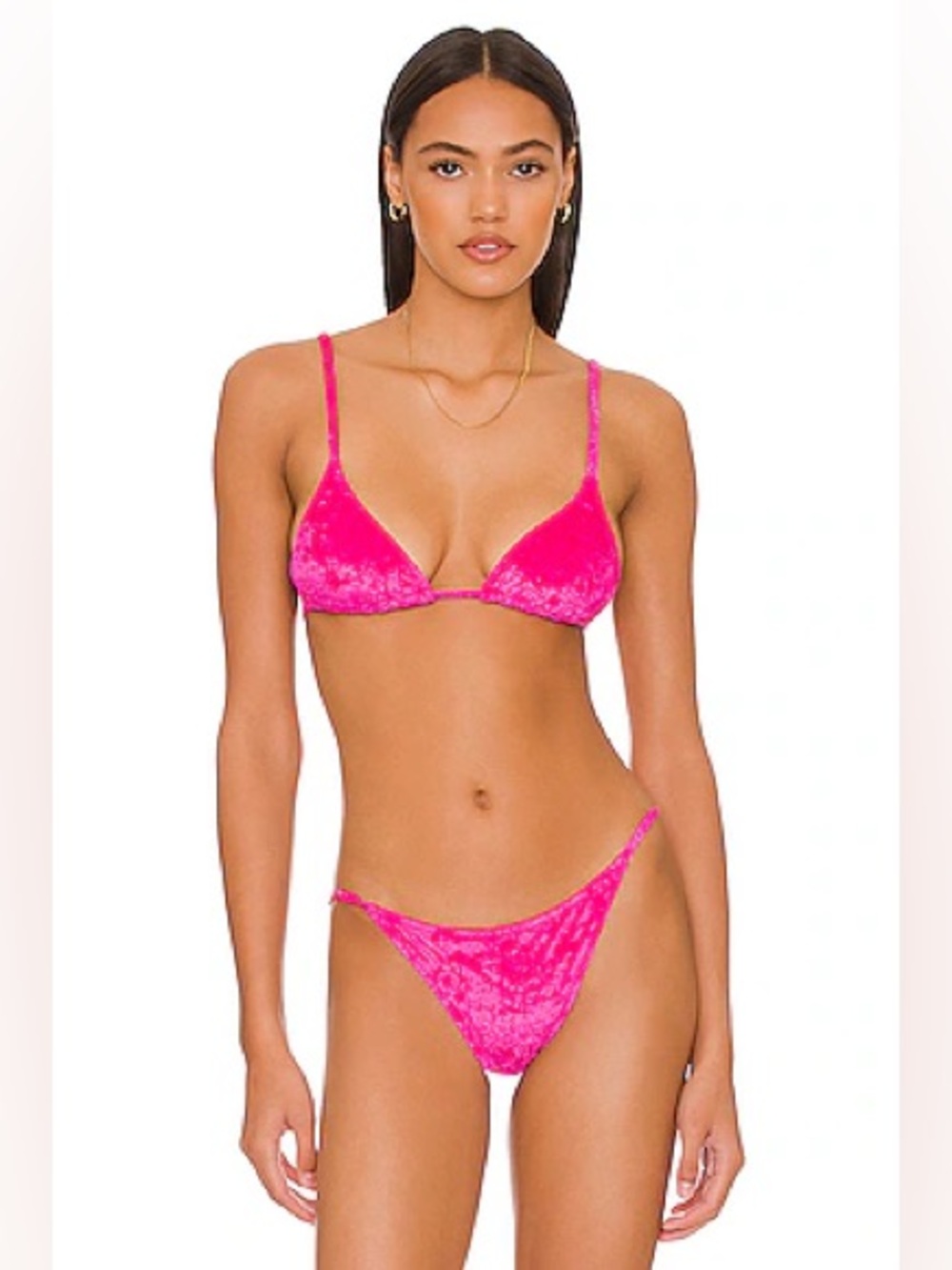 Ronny Kobo Allaster Top & Carbony Bottom Bikini SET